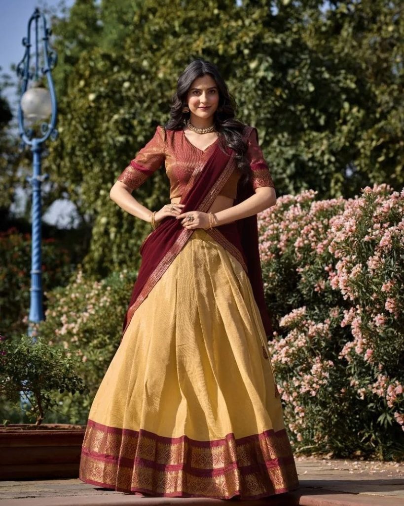 Half saree boutique in bangalore